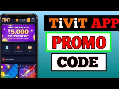 for 20 active promo code of tivit bet app .